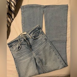 Zara bell bottom jeans.